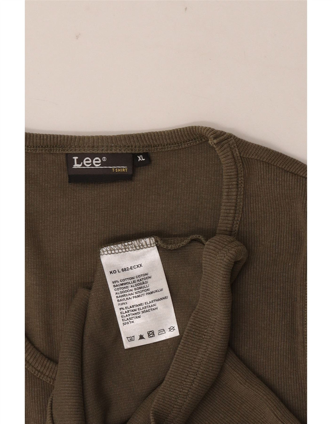 Canottiera Lee da uomo XL color kaki
