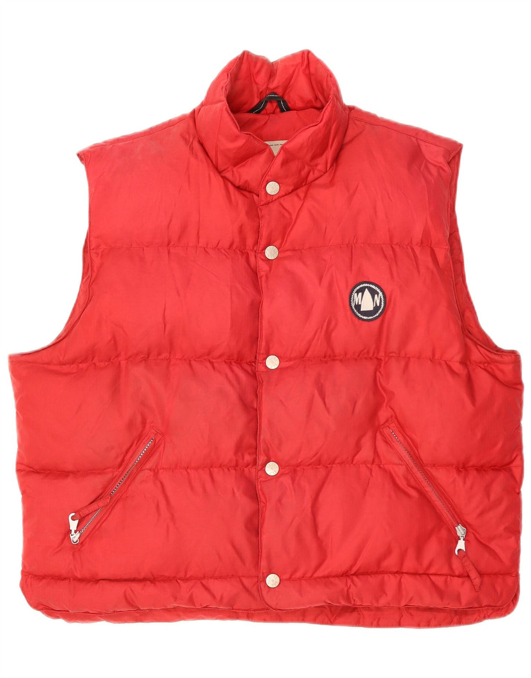 Gilet imbottito da uomo Murphy & Nye UK 40 Large Rosso in poliammide
