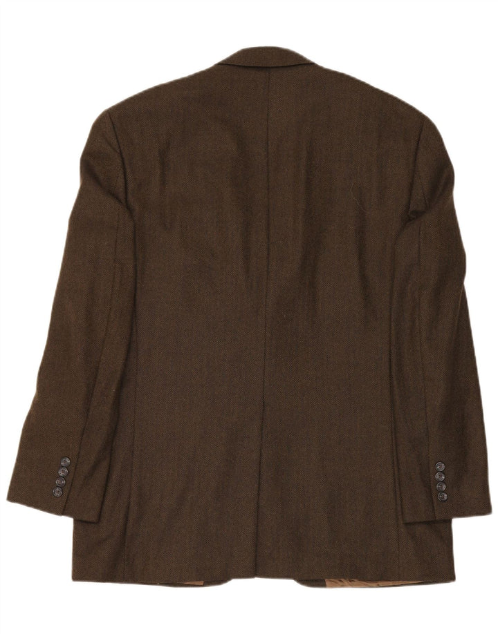 Giacca blazer a 2 bottoni da uomo Ralph Lauren UK 40 marrone medio classico