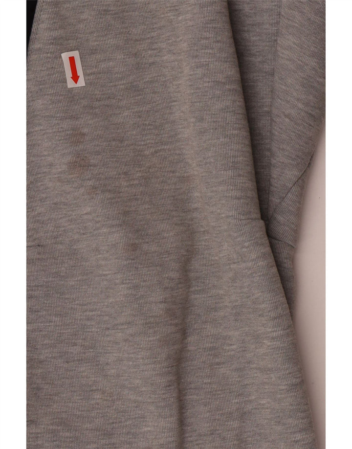 Pantaloni cargo windbreaker Nike da uomo in cotone grigio medio