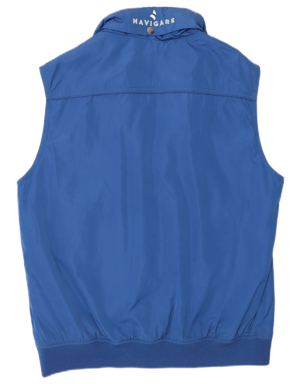 Gilet da uomo con cappuccio Navigare UK 40 Large Blu Poliestere