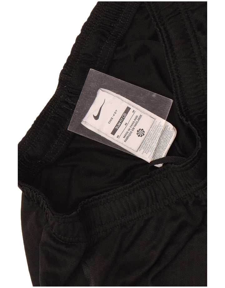 Pantaloncini sportivi Nike Dri Fit Slim da uomo, poliestere color block medio nero