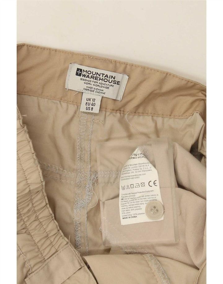 Pantaloni regolari da donna Mountain Warehouse UK 12 Medium W32 L29 Beige