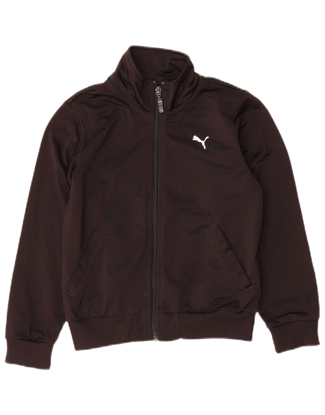 Giacca da ginnastica grafica PUMA da ragazzo 7-8 anni nera