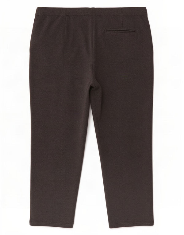 Pantaloni corti affusolati da donna Marks & Spencer UK 18 XL W36 L25 Grigio