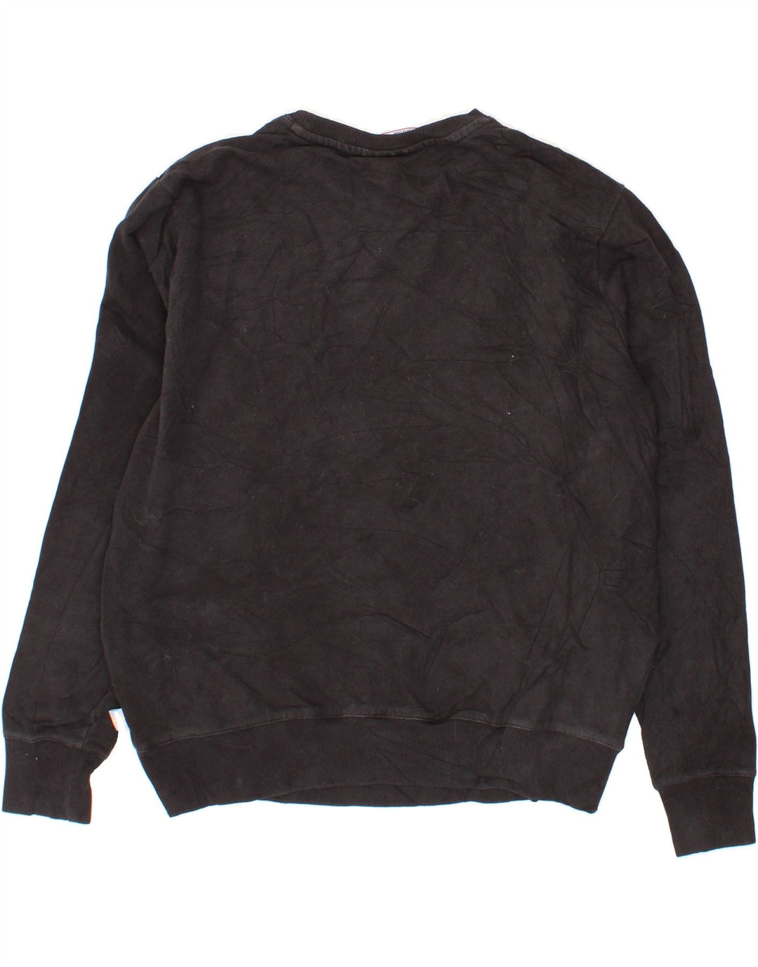 FILA Womens Sweatshirt Jumper UK 14 Medium Black Cotton Vintage Fila and Second-Hand Fila from Messina Hembry 