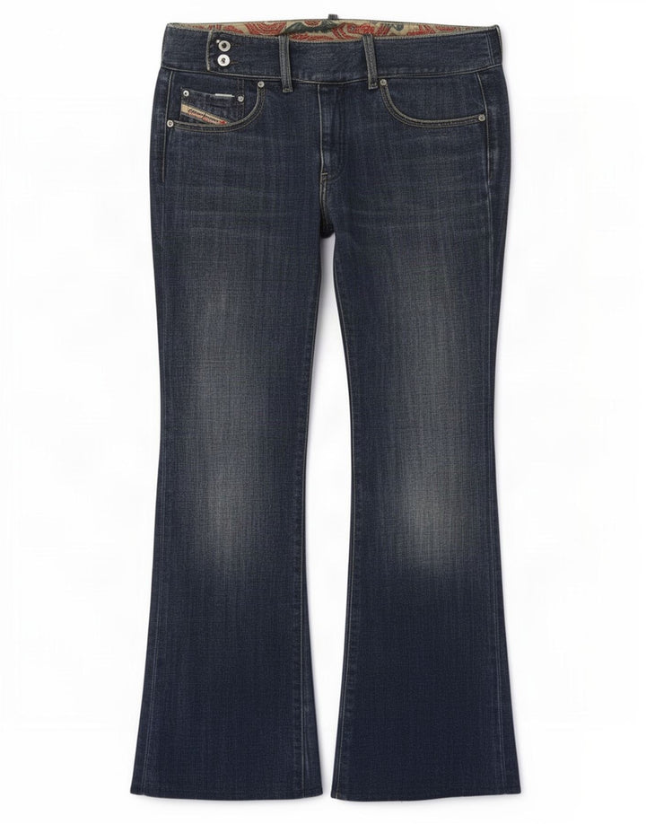 Jeans Cherone Bootcut da donna Diesel W29 L32 cotone blu navy