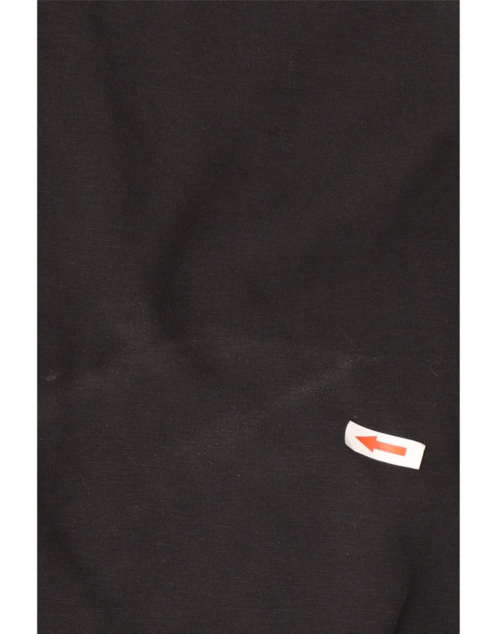 Felpa con cappuccio e zip da uomo K-Way 2XL poliestere nero