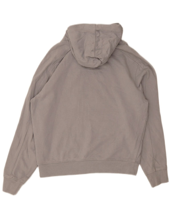 Maglione con cappuccio da uomo Calvin Klein Jeans piccolo in cotone grigio