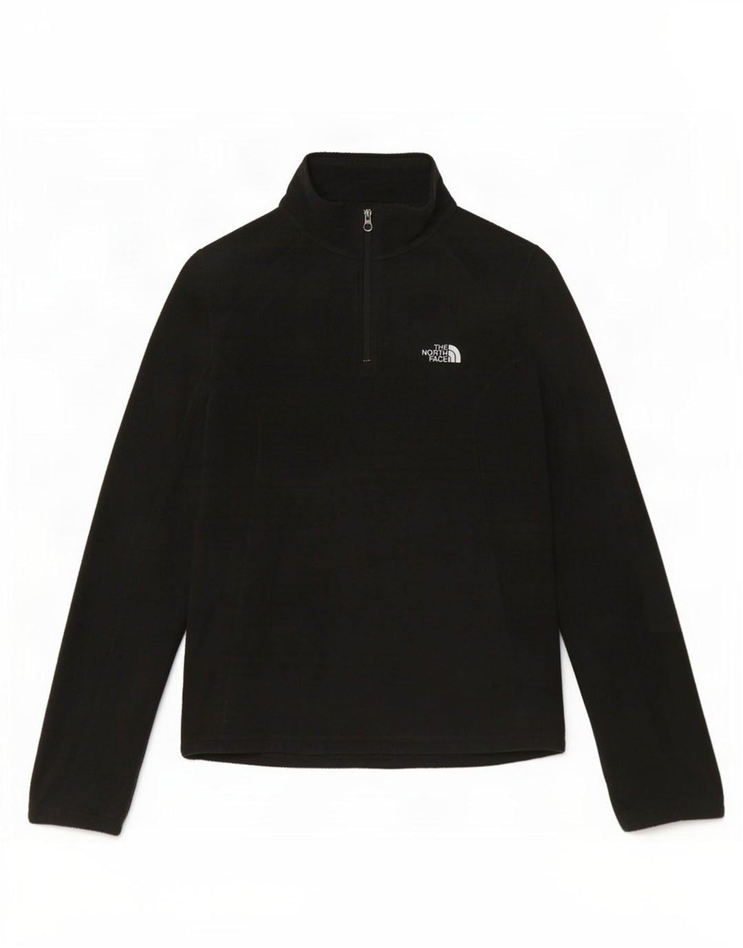 Maglione in pile da donna con collo e zip The North Face UK 10 piccolo poliestere nero