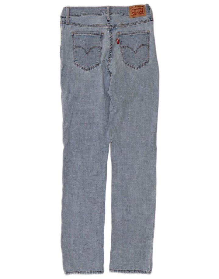 Levi's Donna 312 Shaping Slim Jeans W27 L30 Cotone Blu