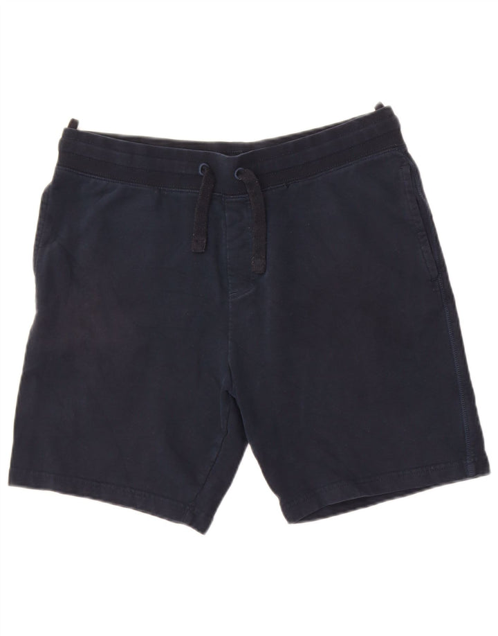 Pantaloncini sportivi regolari da uomo Marks & Spencer medio cotone blu navy