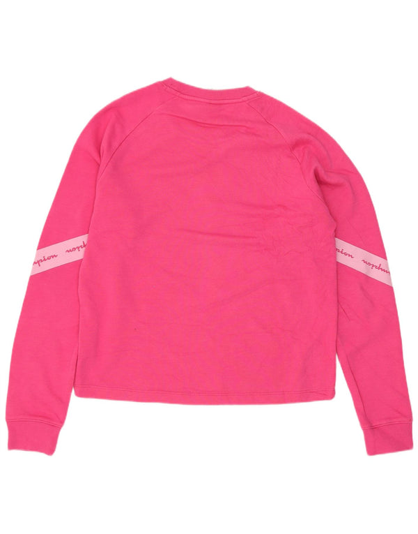 Felpa Champion da ragazza con grafica Regular Fit, 15-16 anni, rosa