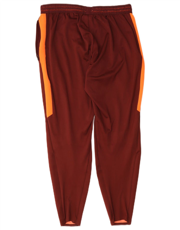 Pantaloni da tuta Nike Barcelona da uomo, grandi, in poliestere color block marrone