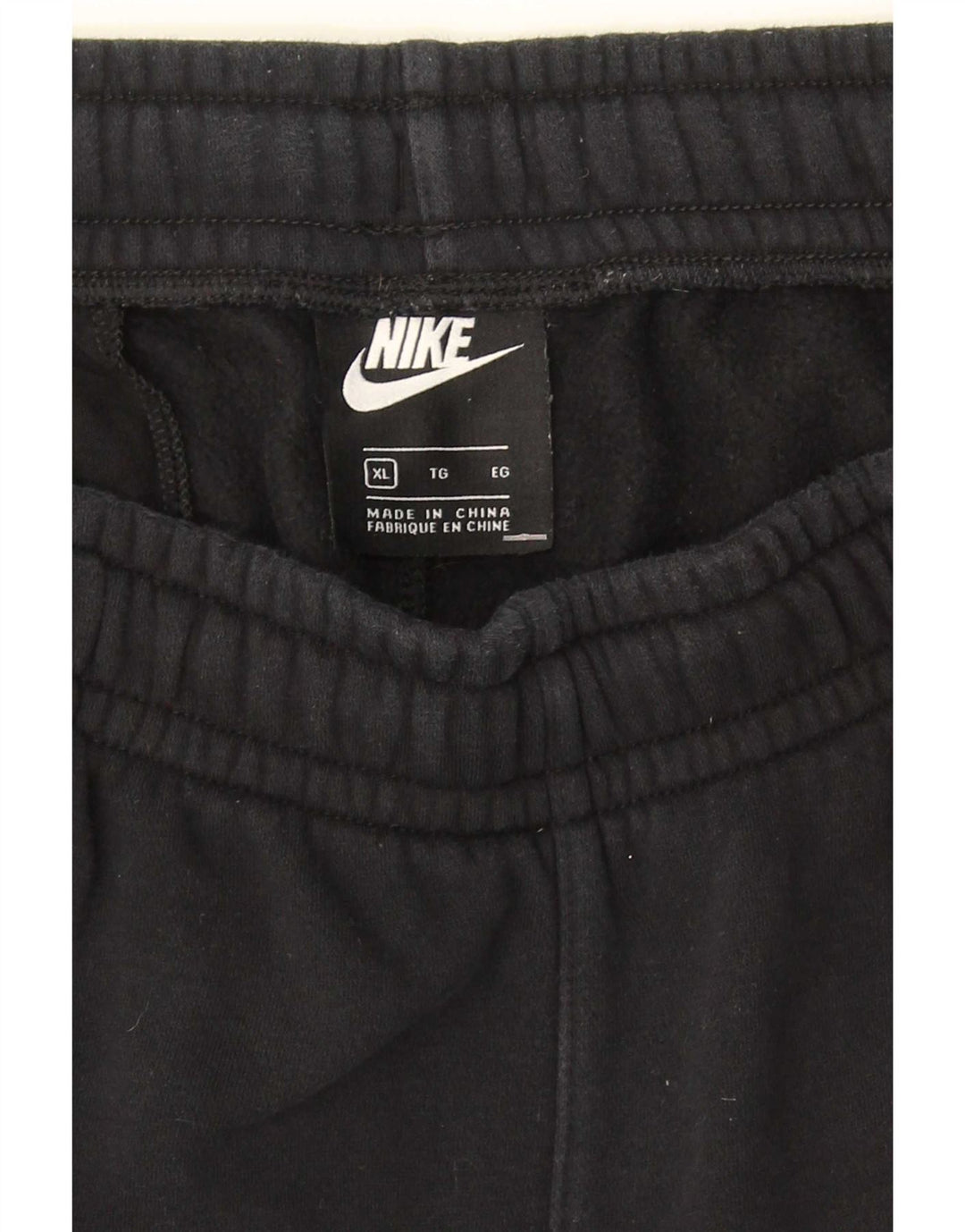 Pantaloni della tuta da uomo Nike Joggers XL in cotone nero
