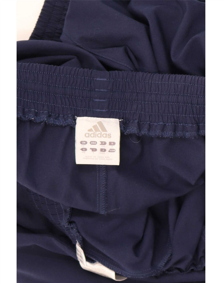 Pantaloni da tuta da uomo Adidas Joggers grandi in poliestere blu navy