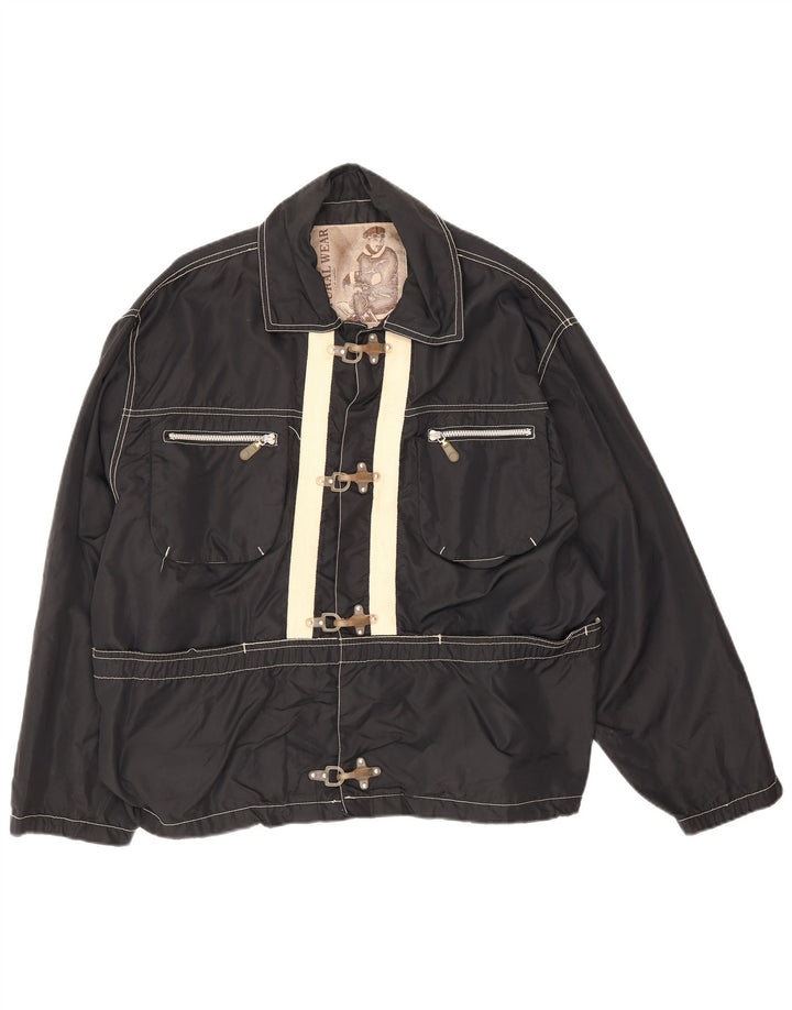 Giacca utility da uomo Natural Wear Conbipel UK 38 Medium Black Colourblock