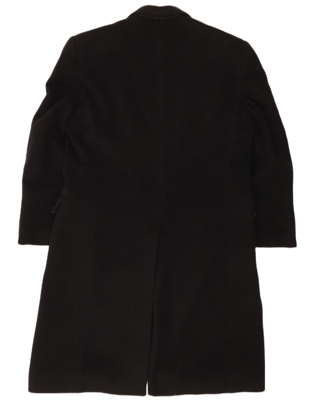 Cappotto doppiopetto vintage da uomo IT 52 XL in lana nera