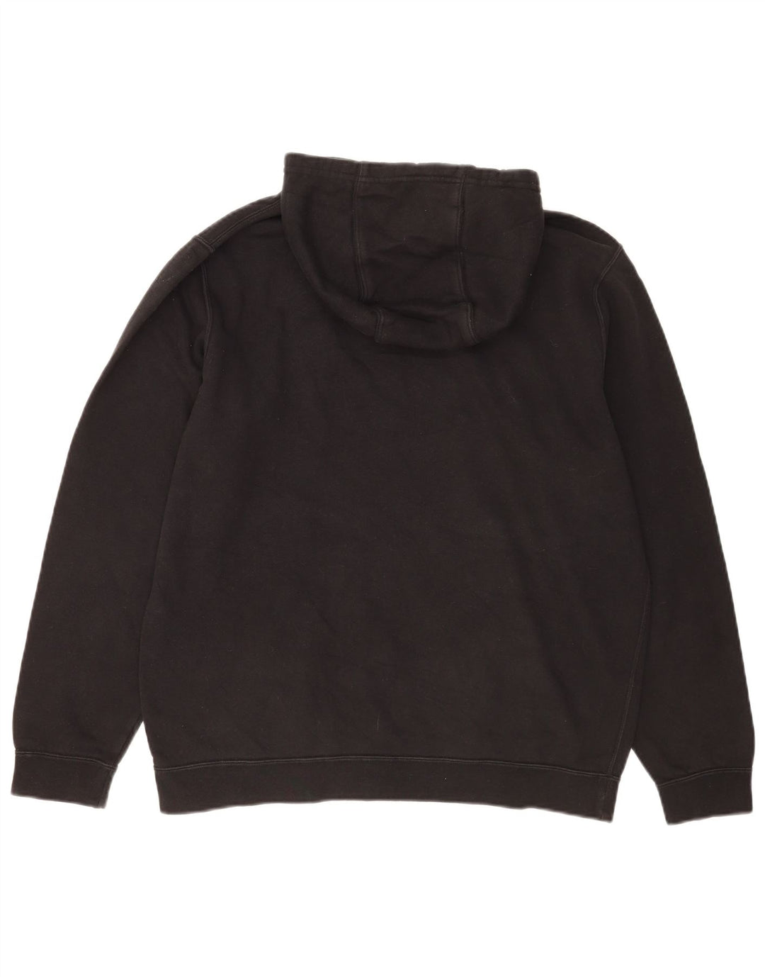 Felpa con cappuccio da uomo Nike Large in cotone nero