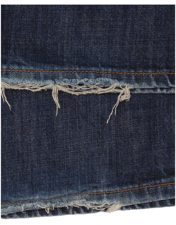 Jeans bootcut da uomo Tommy Hilfiger W36 L32 cotone blu navy