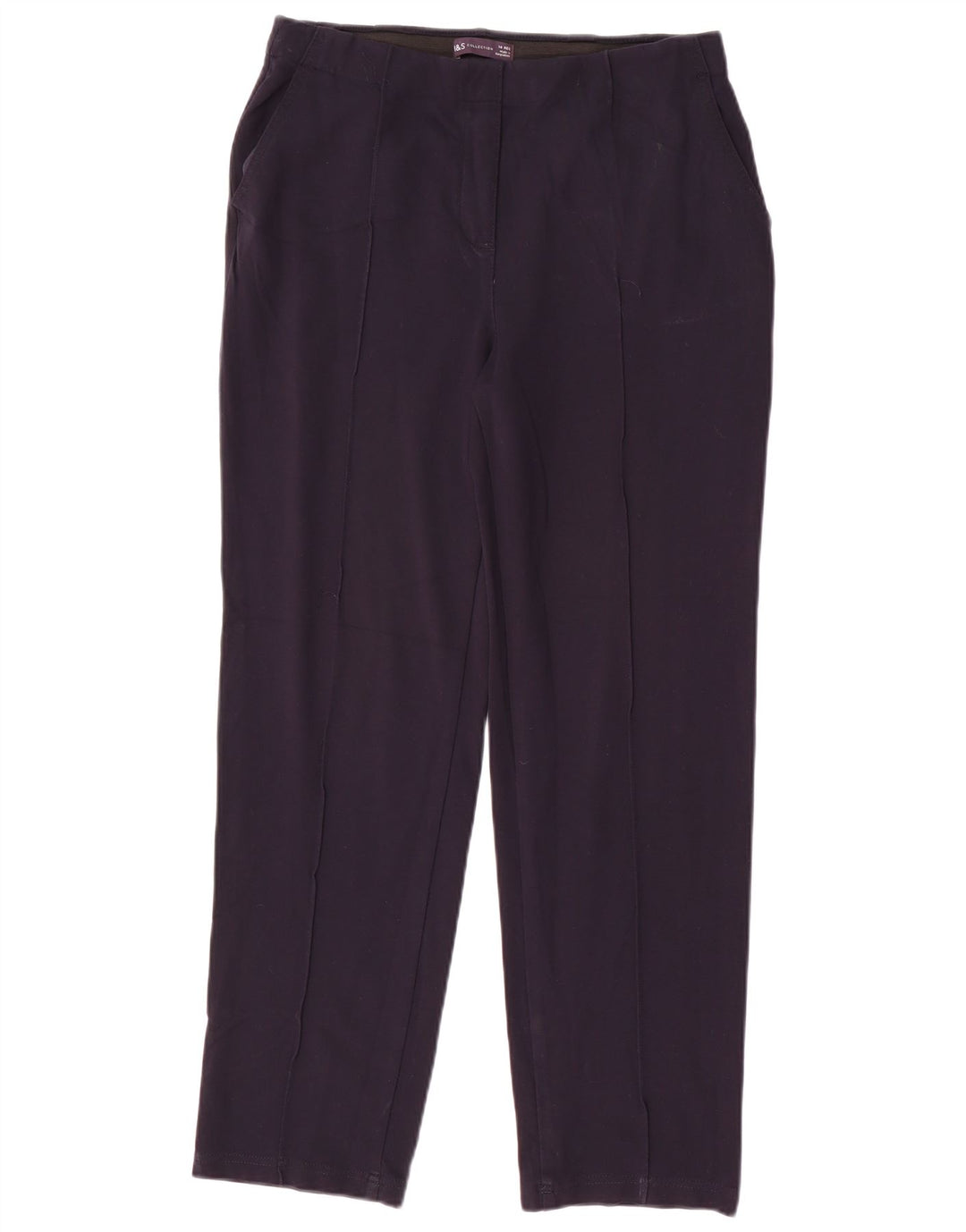 Pantaloni chino da donna Marks & Spencer UK 14 medi W30 L28 Blu navy