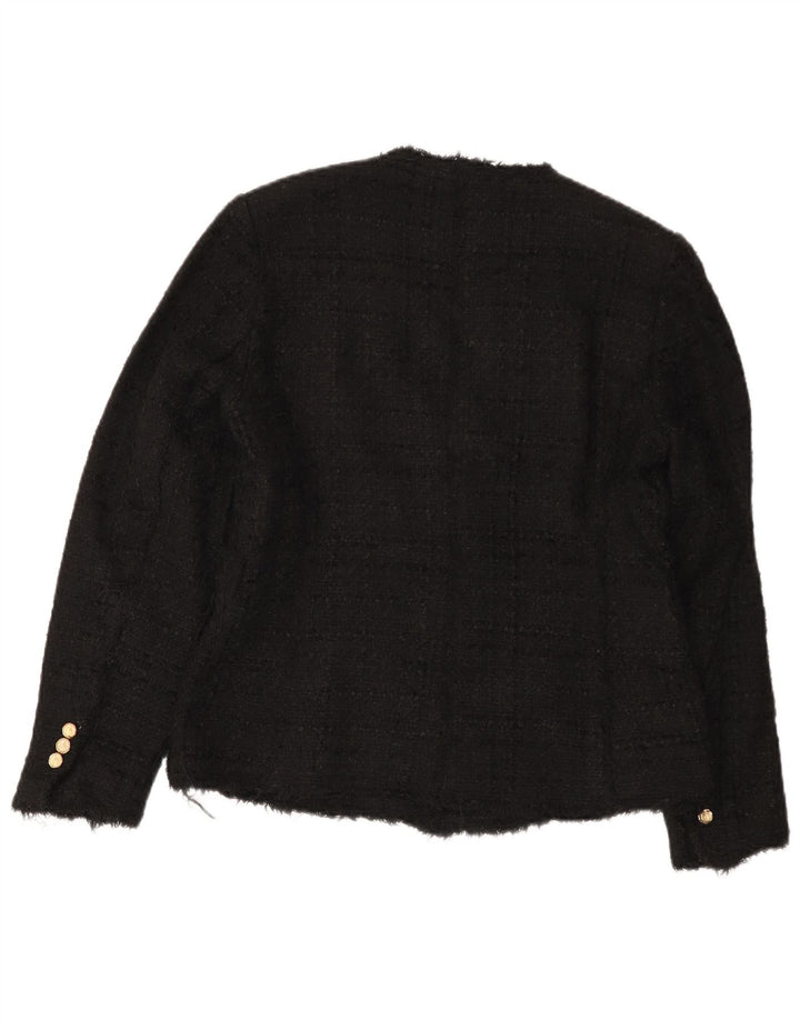 Giacca blazer doppiopetto da donna Zara UK, 12 media nera
