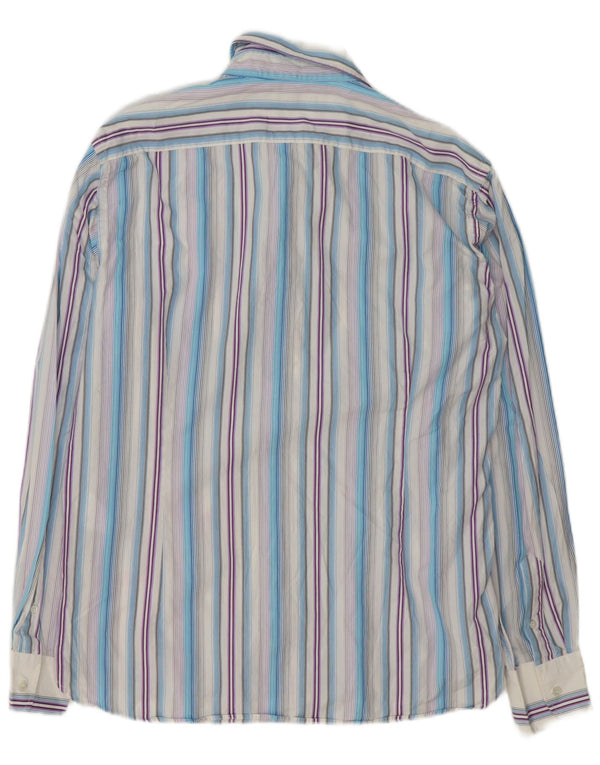 Ted Baker Camicia da uomo Taglia 5 XL Cotone a righe multicolore