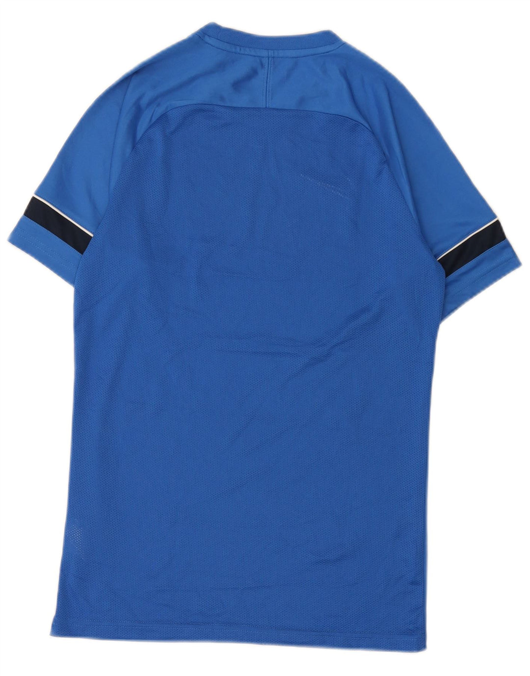 NIKE T-shirt da uomo Dri Fit Top Small Blu in poliestere color block