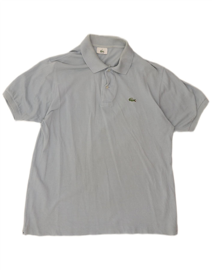 Polo da uomo LACOSTE taglia 5 grande in cotone blu