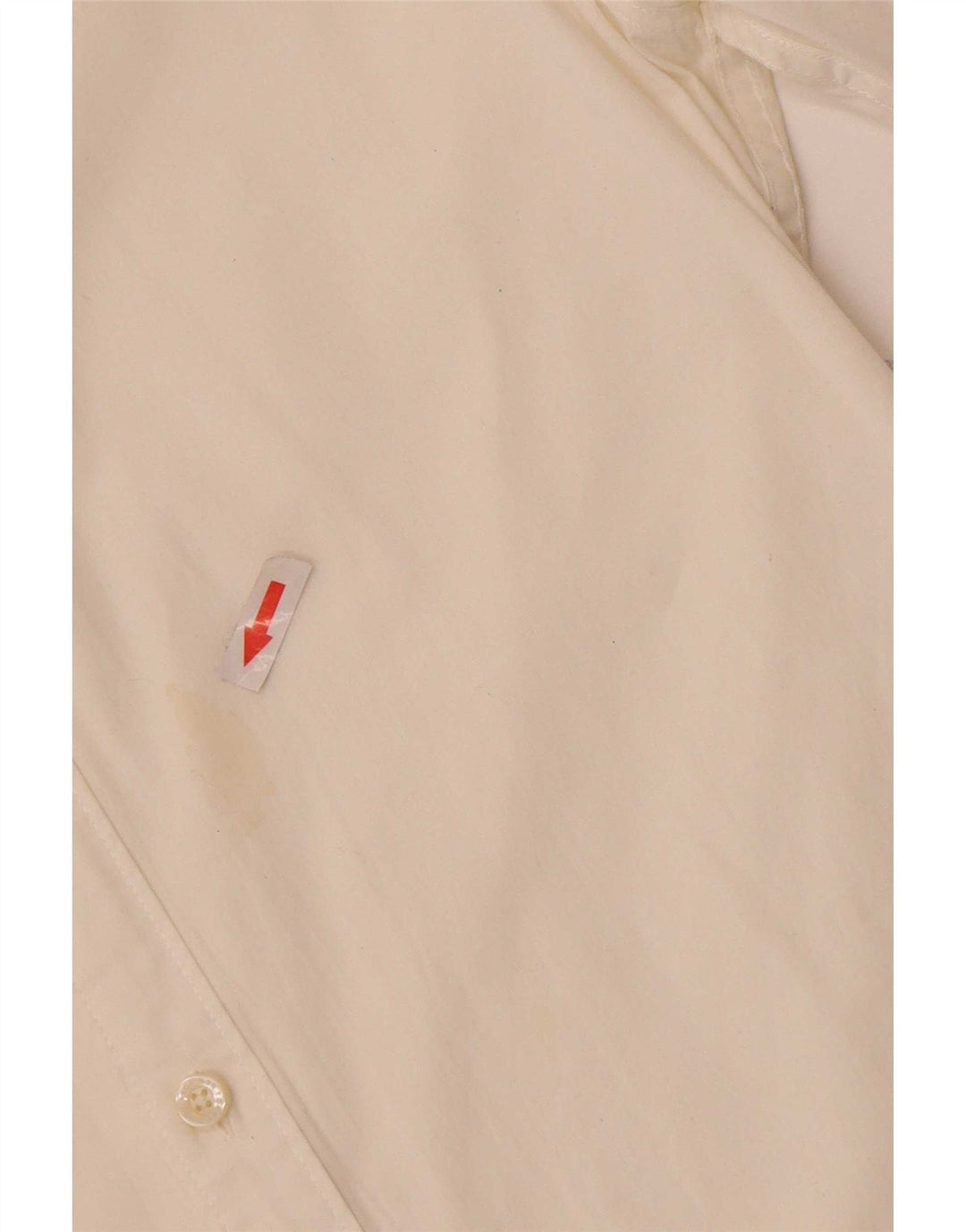 Camicia slim fit da uomo Tommy Hilfiger in cotone bianco sporco medio