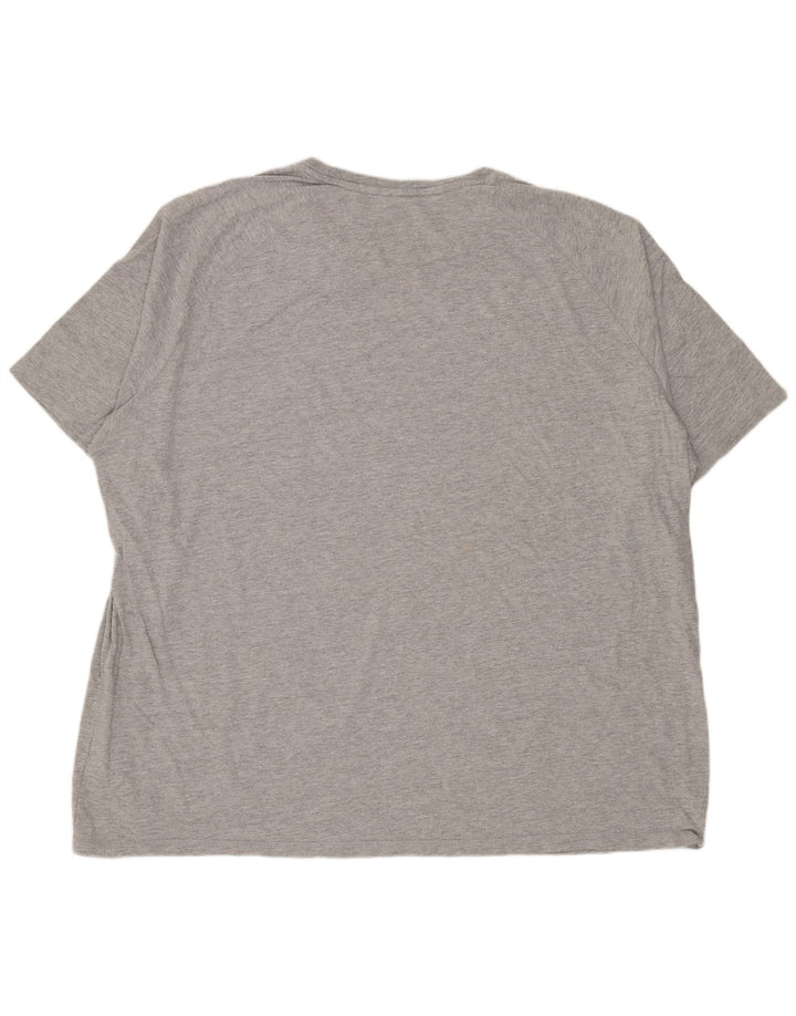 T-shirt da uomo Dickies Top 4XL cotone chiazzato grigio