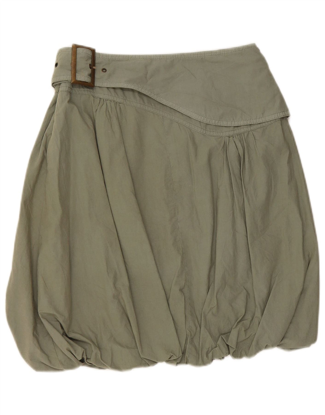 Gonna a palloncino grafica da donna Desigual EU 36 piccola W28 cotone kaki