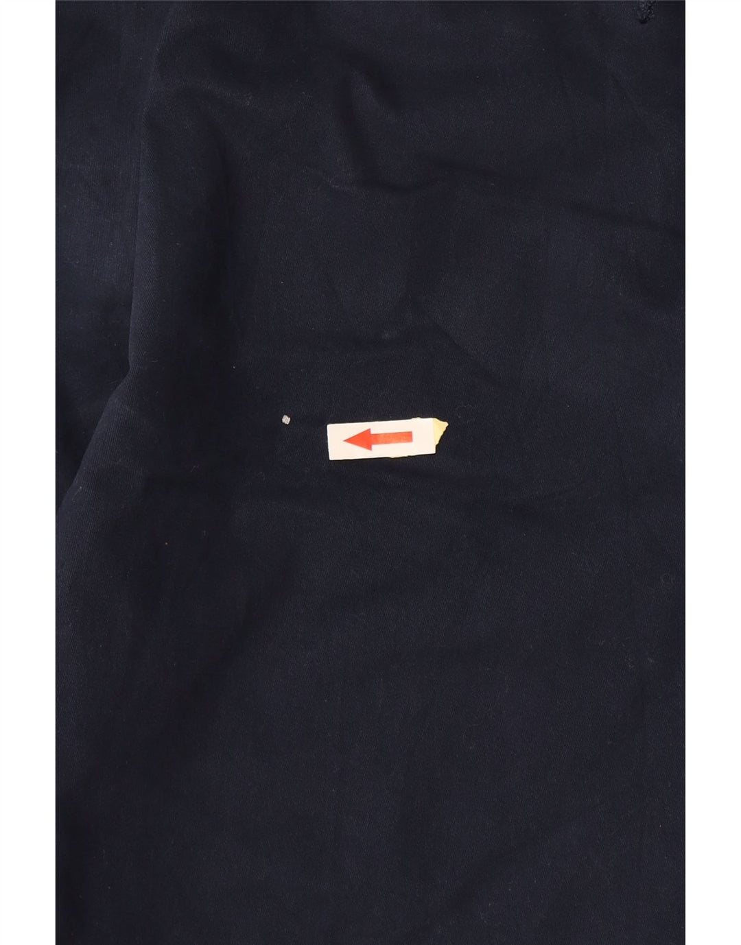 TOMMY HILFIGER Pantaloni chino dritti su misura da uomo W38 L30 Blu navy