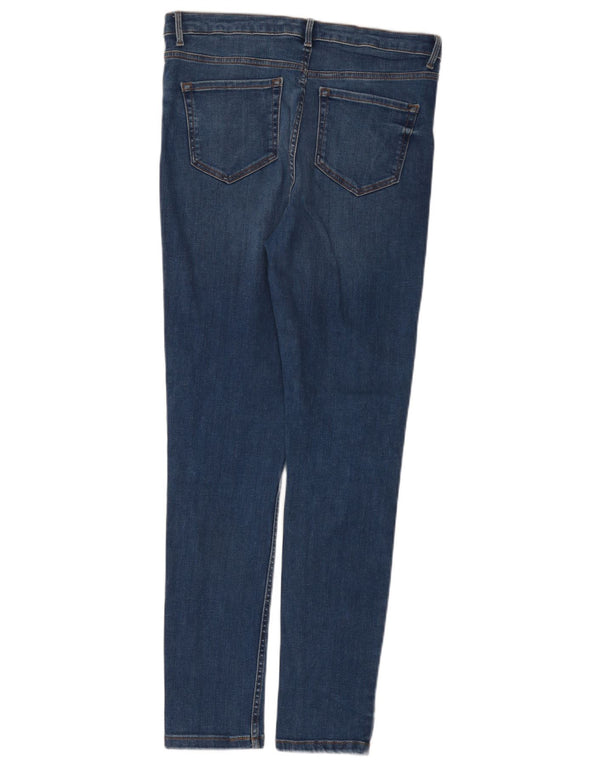 Jeans skinny da donna Marks & Spencer UK 12 medio W32 L30 cotone blu