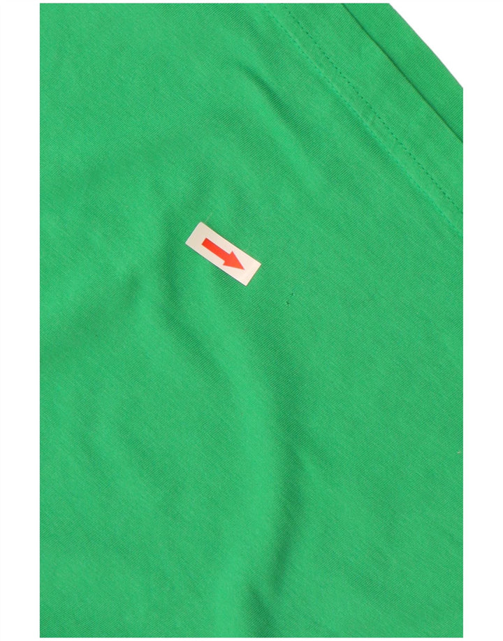 Canotta grafica da uomo Puma grande in cotone verde