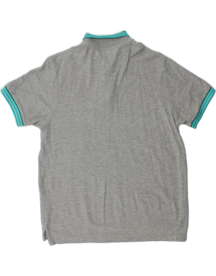 PIERRE CARDIN Mens Polo Shirt XL Grey Cotton Vintage Pierre Cardin and Second-Hand Pierre Cardin from Messina Hembry 