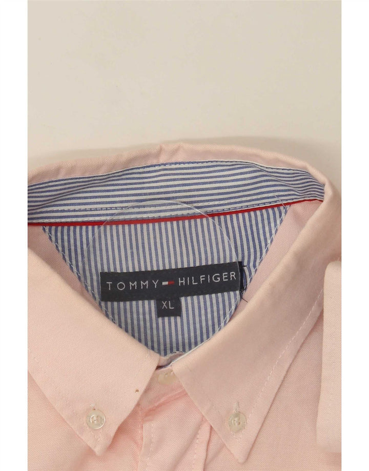 Camicia da uomo Tommy Hilfiger XL Rosa