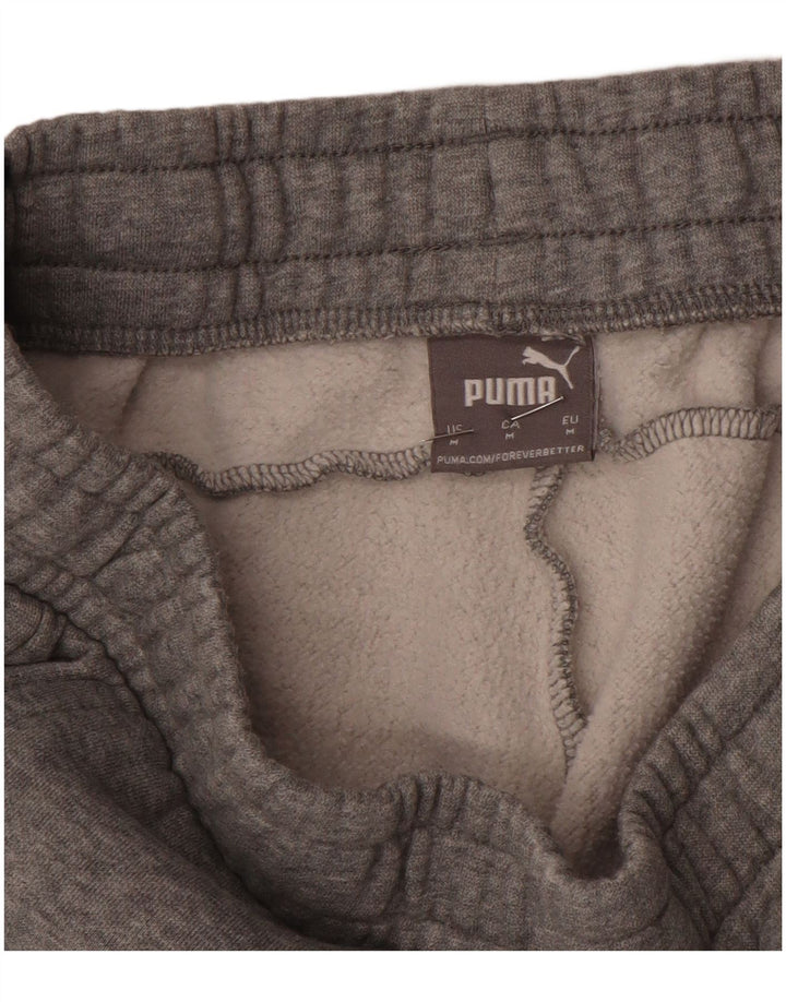 Pantaloni da tuta da uomo Puma Joggers grigio medio chiazzato