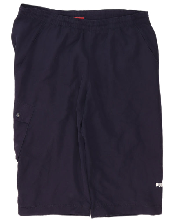 Pantaloncini sportivi Bermuda PUMA da uomo XL blu navy