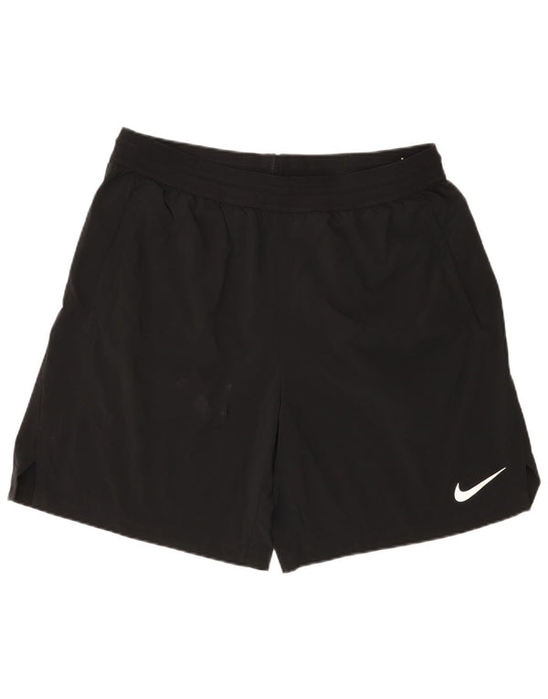 Pantaloncini sportivi Nike Dri Fit da uomo XL in poliestere nero