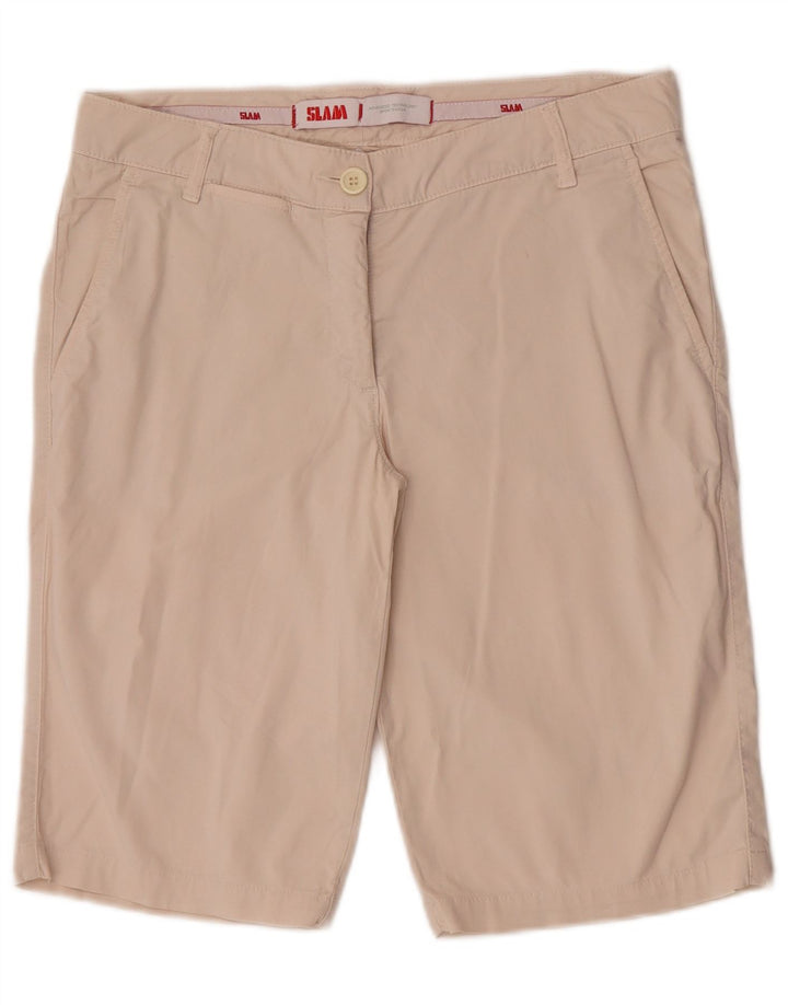 Pantaloncini chino da donna Slam IT 42 medio W30 cotone beige