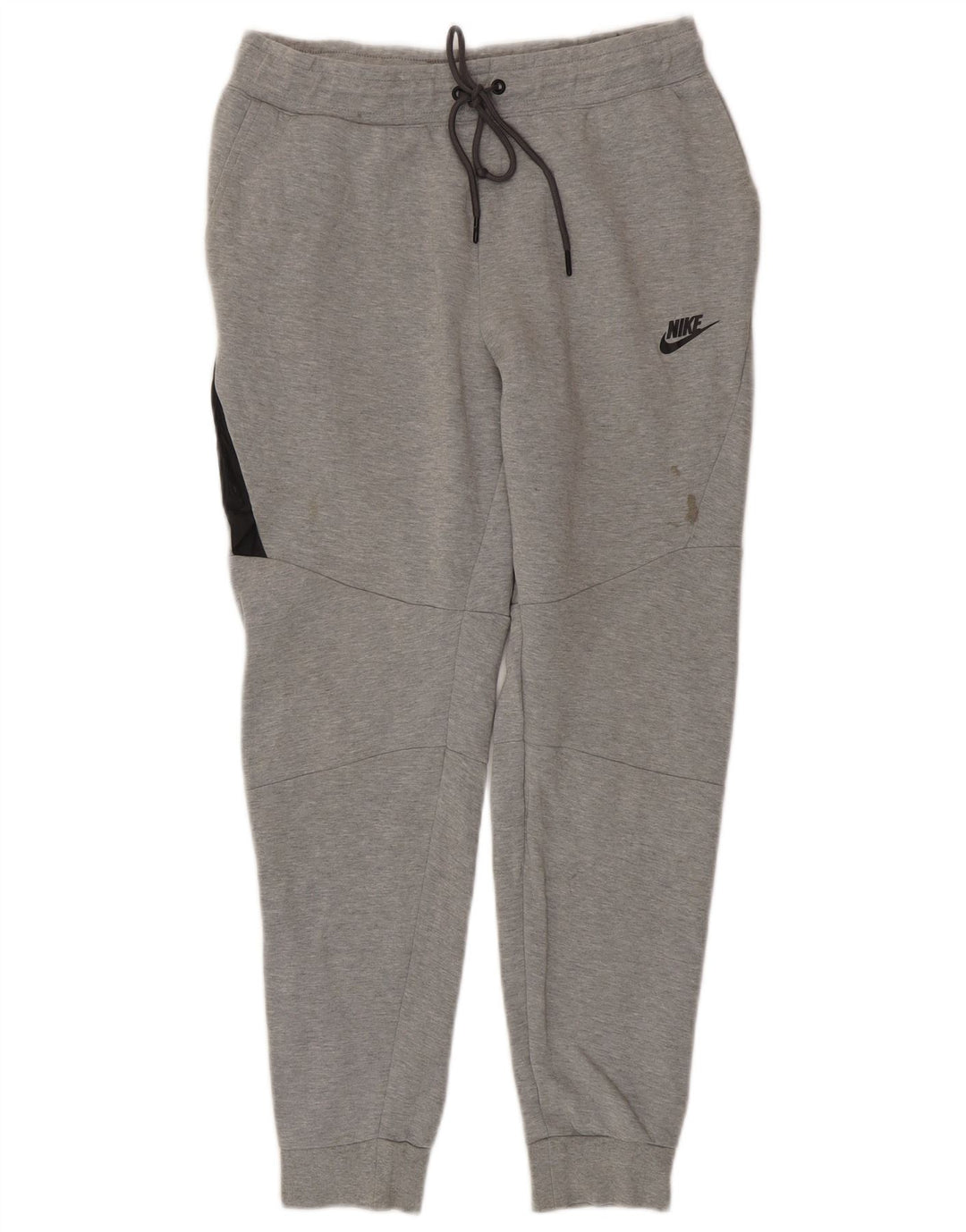 Pantaloni da tuta da uomo Nike Joggers in cotone color block grigio medio