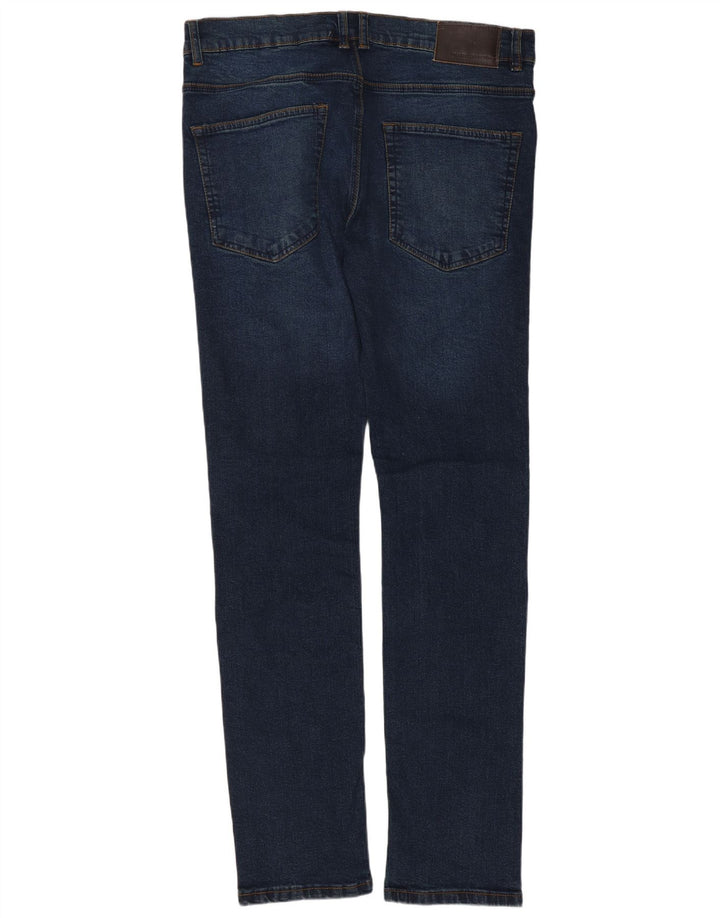 Jeans slim da uomo French Connection W36 L32 cotone blu navy