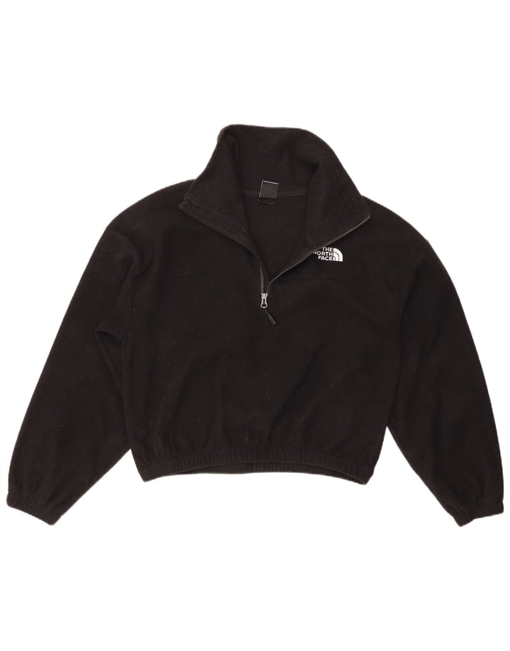 Maglione in pile corto oversize da donna The North Face UK 12 medio nero