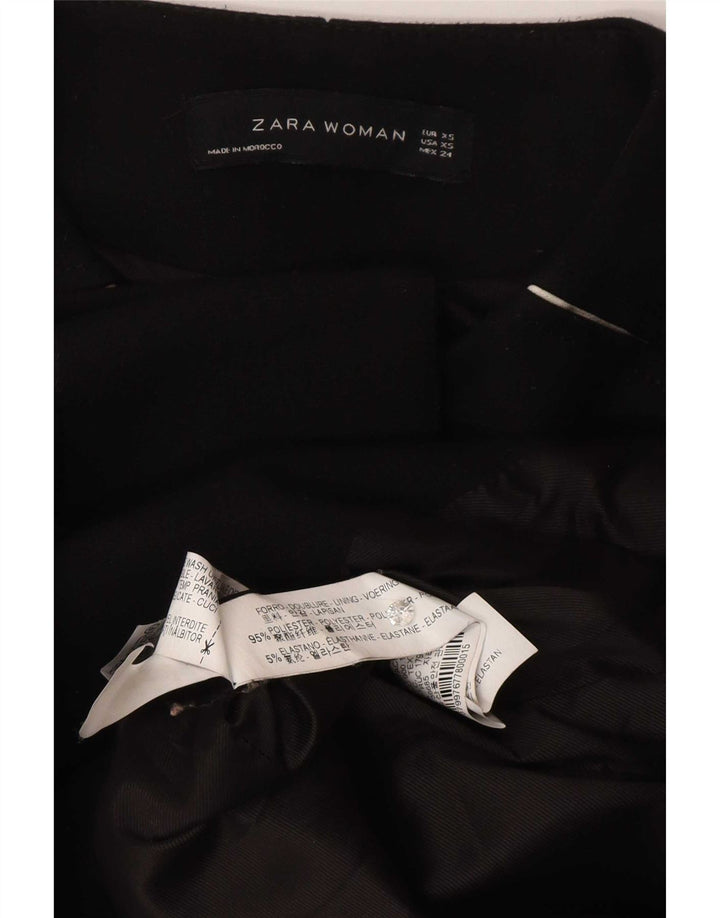 Cappotto Zara da donna UK 6 XS poliestere nero