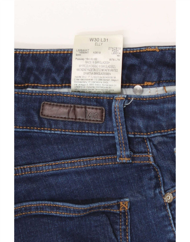 Jeans Lee Elly Slim da donna W30 L29 cotone blu navy