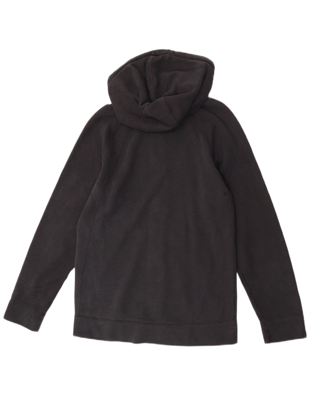Felpa con cappuccio e zip Jordan da uomo di colore nero medio