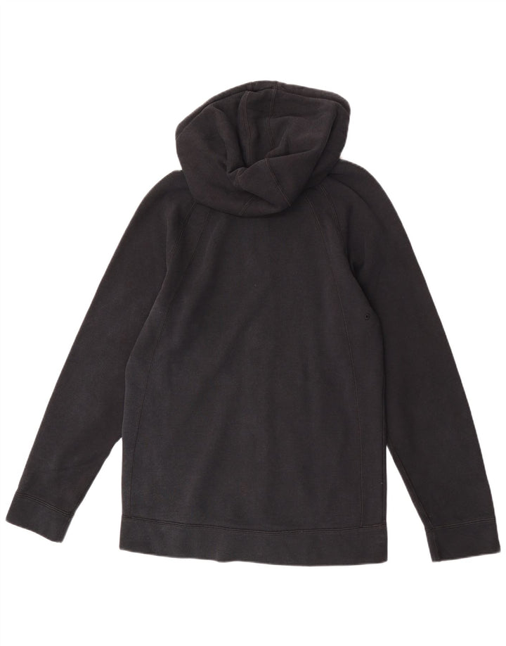 Felpa con cappuccio e zip Jordan da uomo di colore nero medio