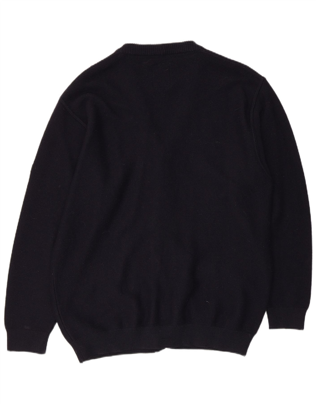 Maglione cardigan da uomo GREEN COAST IT 54 XL Lana merino blu navy