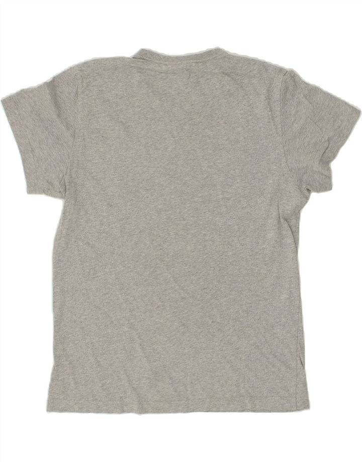 ADIDAS Mens Graphic T-Shirt Top Medium Grey Cotton Vintage Adidas and Second-Hand Adidas from Messina Hembry 